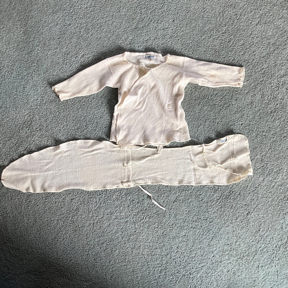 Carter's Cream Baby Outfit Set